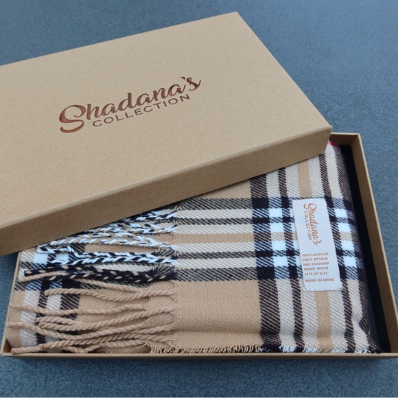 Classic Scarf cashmere feels, 100% Viscosa - Picture 5 of 5